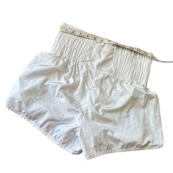 Free People Movement Athletic Shorts High Waist White S - Picture 4 of 5